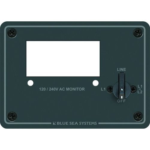 Blue Sea Panel Single Meter 240VAC Selector