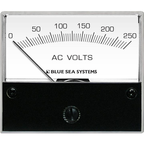 Blue Sea Voltmeter AC 0–250V