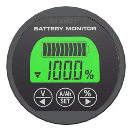 Battery Monitor, Bluetooth, Round 500A