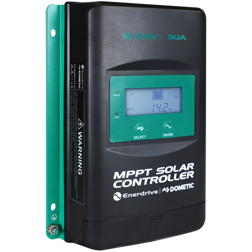 Enerdrive MPPT Solar Controller w/Display - 92VOC | 30Amp 12/24V