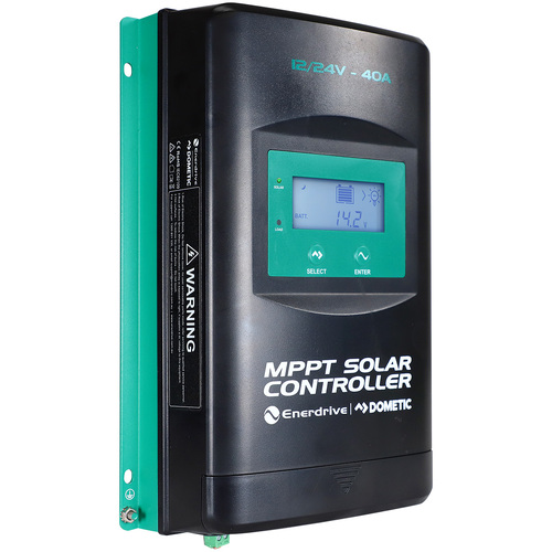 Enerdrive MPPT Solar Controller w/Display - 92VOC | 40Amp 12/24V