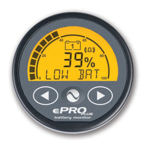 Enerdrive e-PRO Plus Additional/Replacement (CDU) Control and Display Unit - Monitor Only