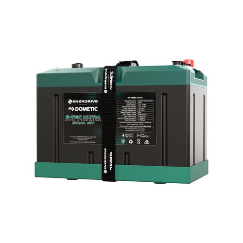 Enerdrive B-TEC ULTRA 120AH / 12v LiFePO4 Battery Gen3 IP67