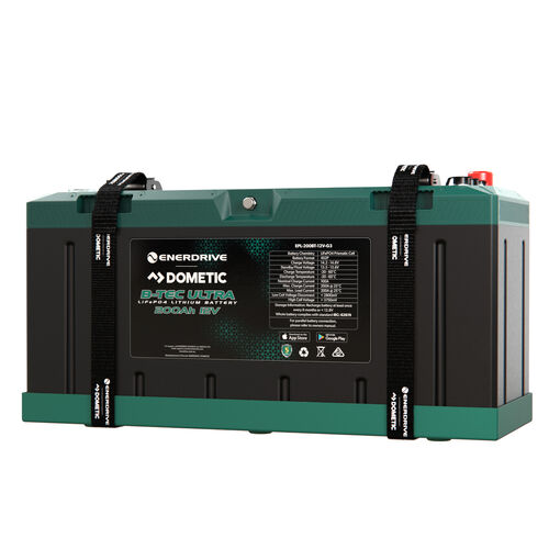 Enerdrive B-TEC ULTRA 200AH / 12v LiFePO4 Battery Gen3 IP67
