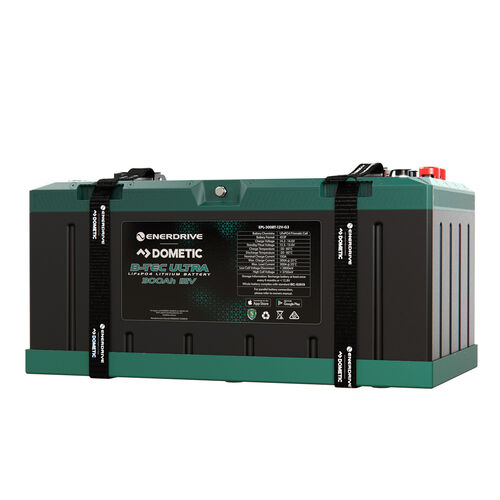 Enerdrive B-TEC ULTRA 300amp / 12v LiFePO4 Battery Gen3 IP67