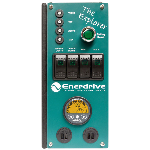 Enerdrive 4WD Canopy Systems - The Explorer with Simarine on Drivers/Right Side