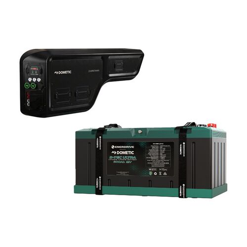 Enerdrive Journeyman System 40DC 2000X Left inc BTEC Ultra 300Ah Lithium