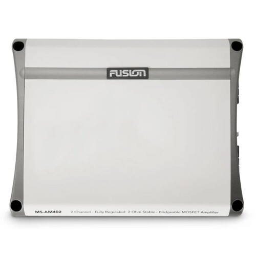 Fusion AM Series Marine Amplifiers, 400-Watt 2 Channel Marine Amplifier