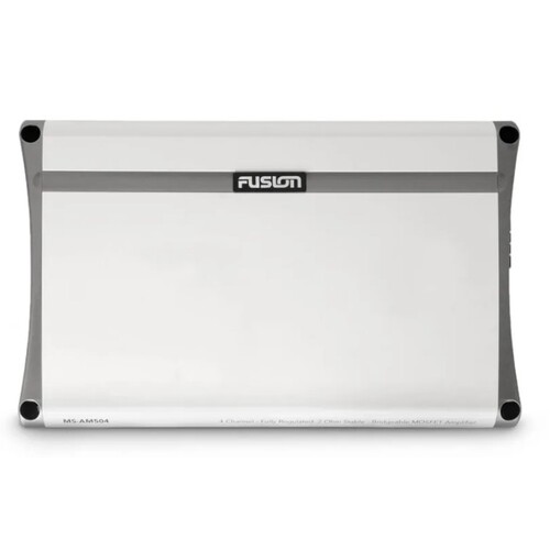 Fusion AM Series Marine Amplifiers, 500-Watt 4 Channel Marine Amplifier