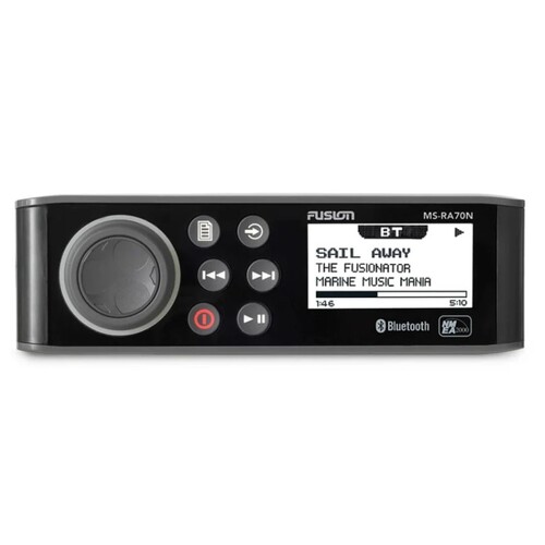 Fusion RA70 Series Marine Stereos, MS-RA70N Marine Stereo with Bluetooth and NMEA 2000