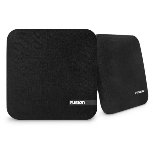 Fusion Shallow Mount Series Marine Speakers, Black