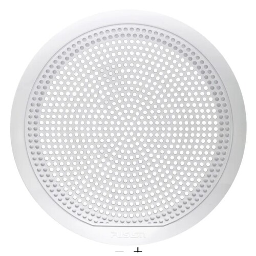 Fusion EL Series Accessory Grilles, 6.5" Classic White Speaker Grilles (Pair)
