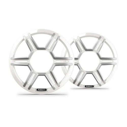 Fusion Apollo Speaker grilles, 6.5" Sports white speaker grilles (pair)