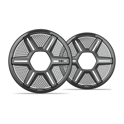 Fusion Apollo Speaker grilles, 8.8" Shielded gray speaker grilles (pair)