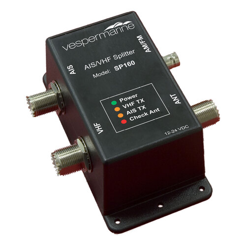 Vesper AIS / VHF / FM Antenna Splitter (SP160)