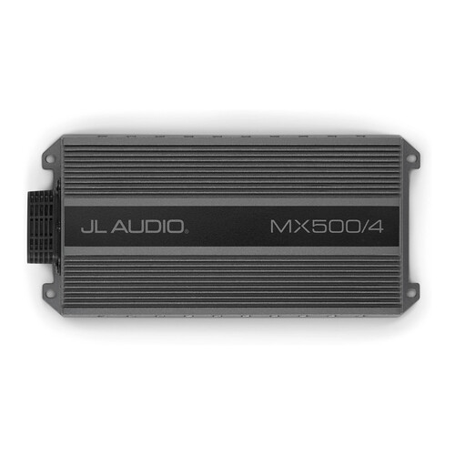 JL Audio MX Series Marine Amplifier MX500/4, 4 Channel Full-Range Amplifier (500 watts)