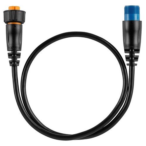 Garmin 8-pin Transducer to 12-pin Sounder Adapter Cable with XID