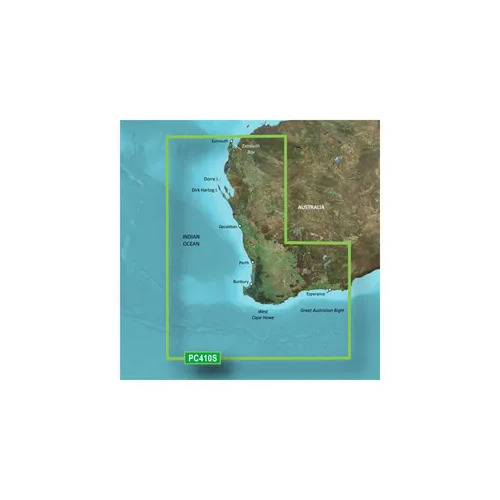 Garmin BlueChart g3 microSD with SD Adaptor - Esperance to Exmouth Bay