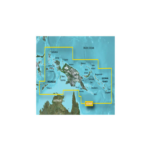 Garmin BlueChart g3 microSD with SD Adaptor - Timor Leste/New Guinea