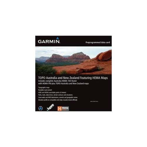 Garmin microSD/SD card:TOPO Australia & New Zealand Featuring HEMA