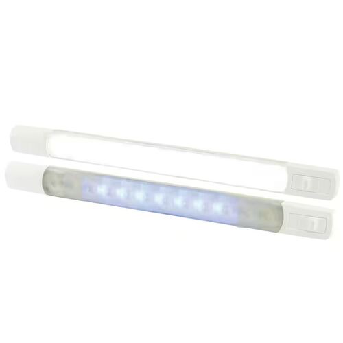 Hella Surface Mount Strip Lamp, White / Blue
