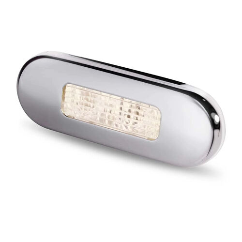 Hella Step Lamp 1X2 Wwht Md12/24 Ss Rim