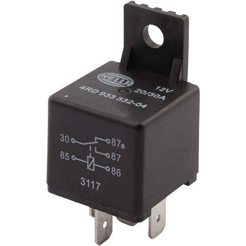 Hella Relay, main current, 12V 5 pin