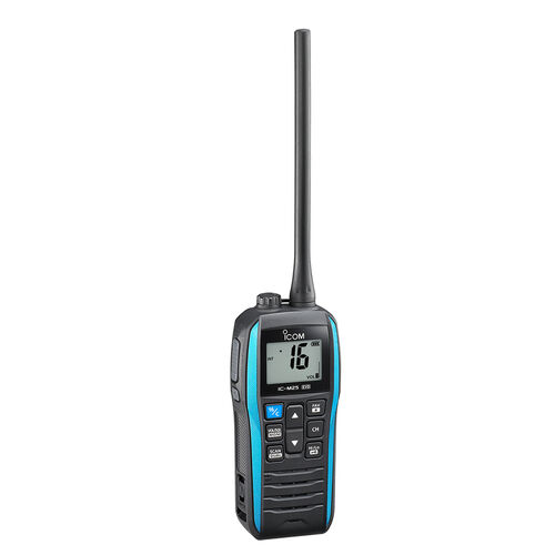 ICOM 5 Watt, Float’n Flash VHF Marine Handheld Transceiver - Black