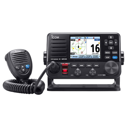 ICOM IC-M510E-AIS VHF Marine Transceiver with WLAN Function and built-in AIS Receiver