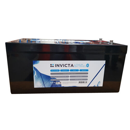 Invicta Lithium 24V 150Ah LiFePO₄ Battery with Bluetooth