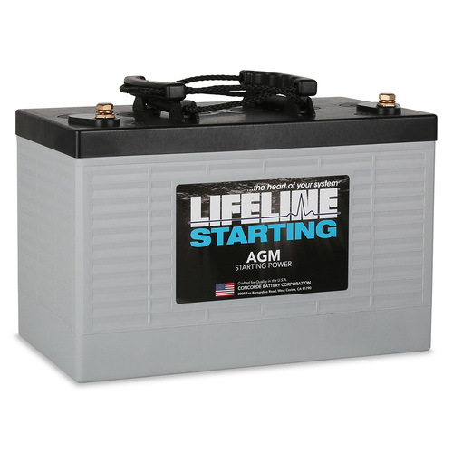 Lifeline AGM GPL-3100T - 12V 810CCA / 100Ah Starting Battery