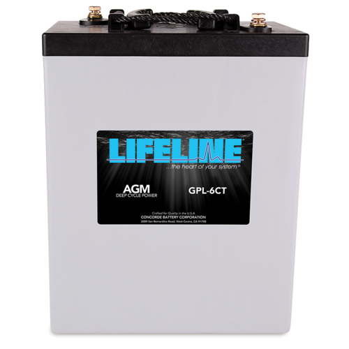 Lifeline AGM GPL-6CT 6V/300Ah Deep Cycle Battery