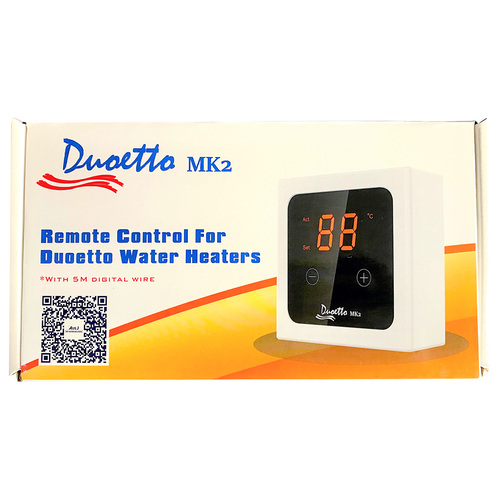 Remote Control for the Duoetto Water Heater