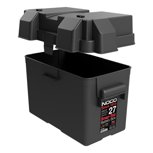 Noco Battery Box for Group 27 Battery Size (N7050ZZ) Snap-Top Lid