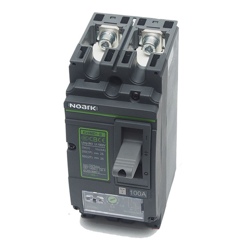 Noark Ex9MD2B TM DC160 2P - 160A 500V DC Circuit Breaker 2 Pole