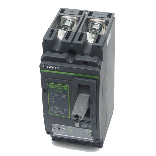 Noark Ex9MD2B TM DC200 2P - 200A 500V DC Circuit Breaker 2 Pole (852901)