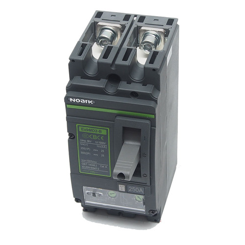 Noark Ex9MD2B TM DC250 2P - 250A 500V DC Circuit Breaker 2 Pole (852902)