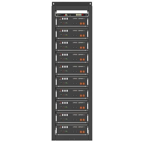 Outreach Power Indoor Open Cabinet Battery Rack (10 Shelves)
