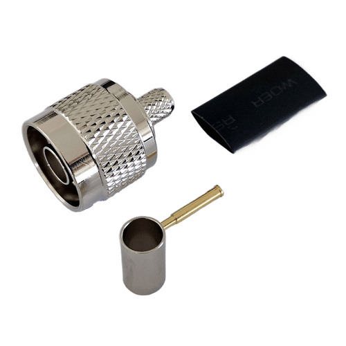 N Male Connector for L-240 Coaxial Cable