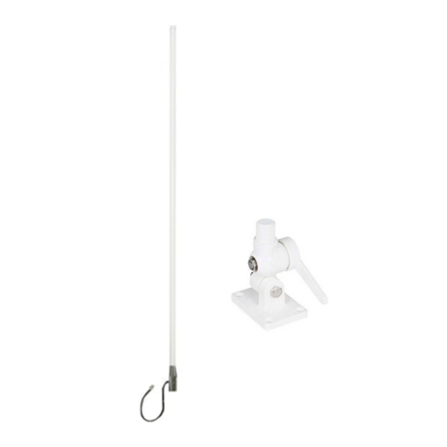 Blackhawk Omni-Directional Marine Antenna 698-2700MHz 7-10dBi Gain and Standard Adjustable mount