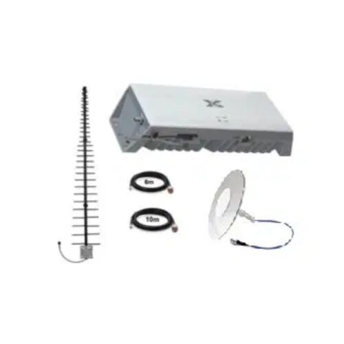 Nextivity CEL-FI G41 Building Pack [Cable Length: 10m + 6m] [External Antenna: LPDA] [Internal Antenna: Pulse DAS Ultrathin Clear ]