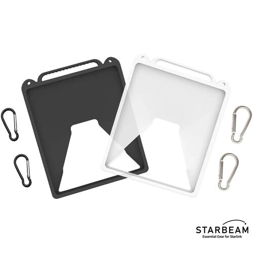 STARBEAM Starlink Mini Silicone Protective Cover with Hang Hooks  White