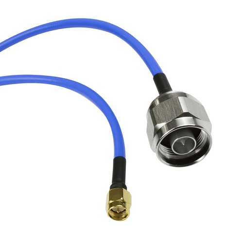 RG402 Patch Cable - N Male to SMA Male. Low VSWR/PIM [Length: 20cm]