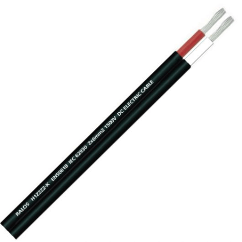 Ralos Twin 6mm2 Solar Cable (per meter)