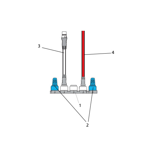 Raymarine STNG 5 Way Connector