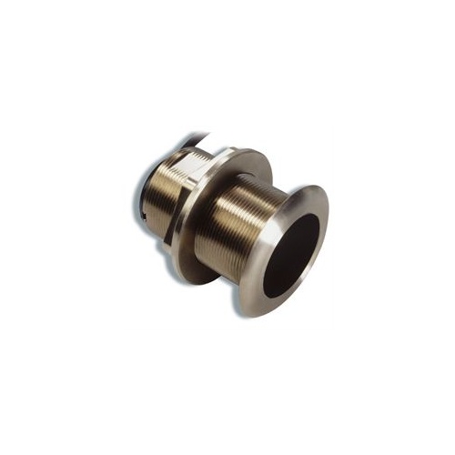 Raymarine B60 600W Depth & Temp Bronze Through Hull Transducer with 12º Tilted Element