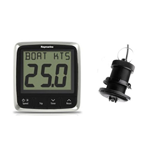 Raymarine i50 Speed Pack, with P120 Retractable Speed/Temp Through Hull Transducer