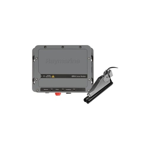 Raymarine CP200 SideVision Fishfinder and Transom Mount CPT-200 SideVision & Temp Chirp Transducer Pack