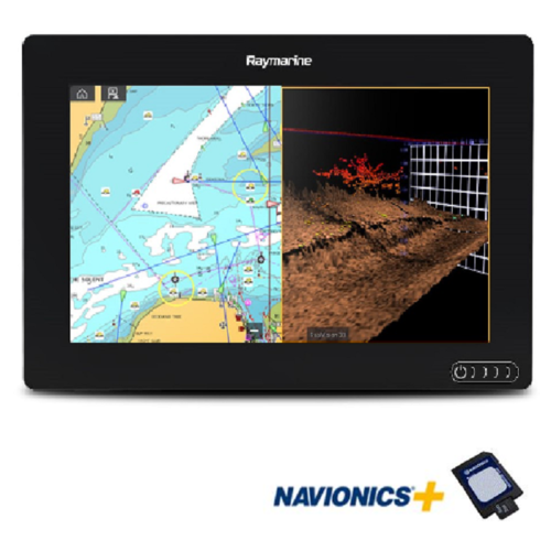 Raymarine AXIOM 9 RV, Multi-function 9" Display with integrated RealVision 3D, 600W Sonar and Australia/NZ Navionics+ Chart