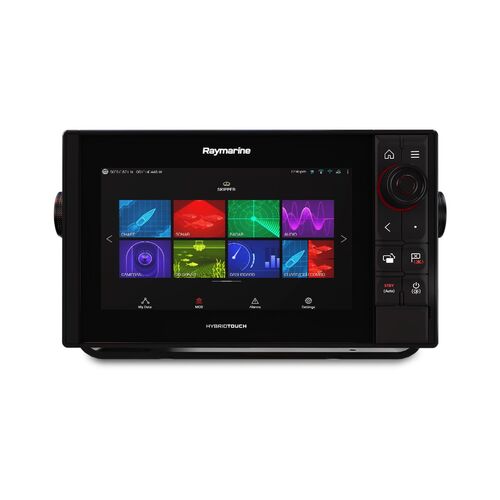 Raymarine AXIOM 9 Pro-RVX, HybridTouch 9" Multi-function Display, 1kW Sonar, DV, SV, RealVision 3D Sonar, Australia & New Zealand LightHouse Chart